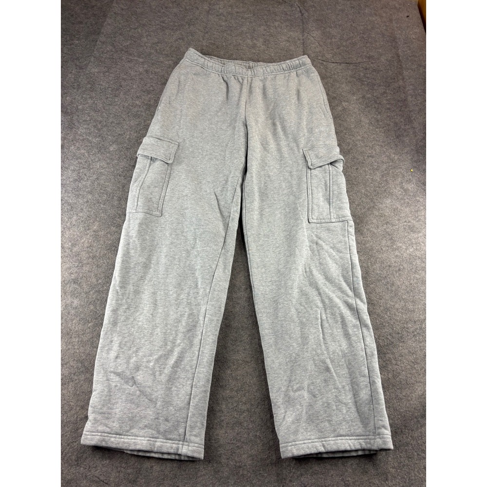 Aritzia Tna Sweatfleece Mega Fit Cozy Fleece Cargo Sweatpants Grey M Cozy